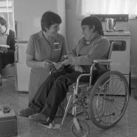 District nurse at Tauranga Library 