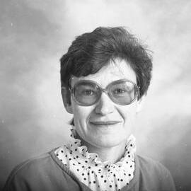 Sue Pharo in 1985