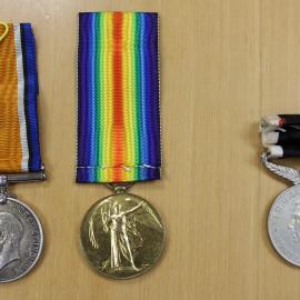 War Medals of John McLaren Lett (Threads of Memory, 2015)