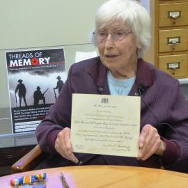 Threads of Memory 2015: Yola Swindells