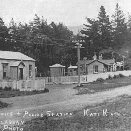 Katikati Post Office, Police Station and Court House