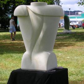 Sculpture in stone by Rex O'Brien