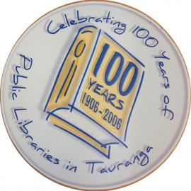 100 years of libraries - sign