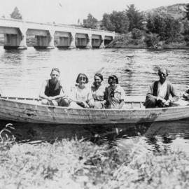Boating party on Wairoa River