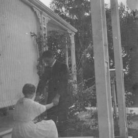 Verandah at Maungawhare, Ōtūmoetai