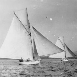 Boats on Tauranga Harbour - The Janet