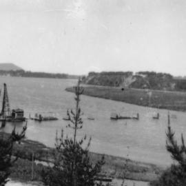 Wairoa river railway bridge
