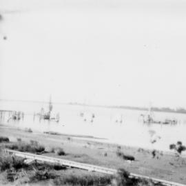 Wairoa river railway bridge