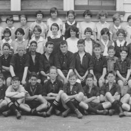 Tauranga District High School class 1920s
