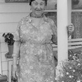 Vi Simons (nee Crabbe) at Jesmond