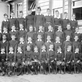 Tauranga School Cadets 1909