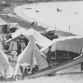 Camping at the Mount 1931