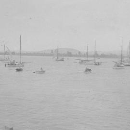 Auckland yachts at Tauranga Harbour