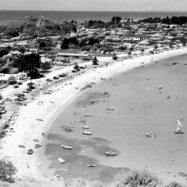 Waikorire (Pilot Bay) from the top of Mauao