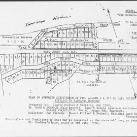 Bureta estate sale 1950