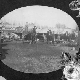 Hardy's yard c. 1900