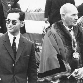 Thai Royal Visit 1962