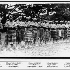 Men's Kapa Haka Group 1924