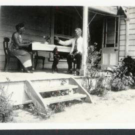 Topcroft veranda 1925