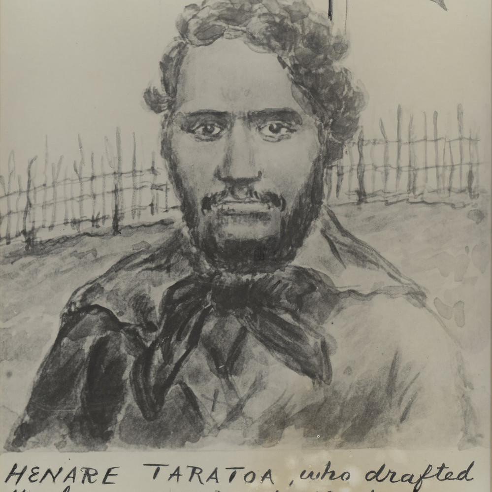 Defenders in the Battle at Pukehinahina, 1864