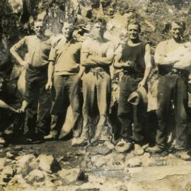 Workers on White Island c. 1928
