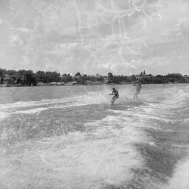 Water skiing, 1959