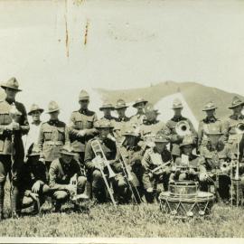 Hauraki Regiment band practice 1930