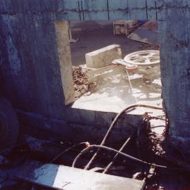 Removal of reservoir 2004