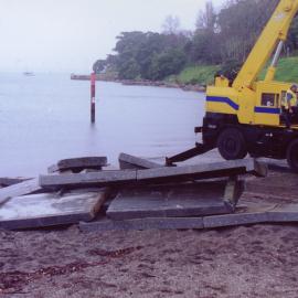 Removal of reservoir 2004