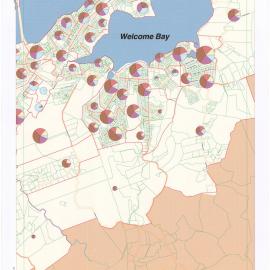 Tauranga population per Meshblock : Maungatapu, Welcome Bay