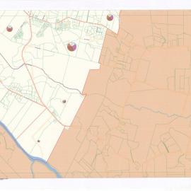 Tauranga population per Meshblock : age ranges Pyes Pā, The Lakes, Bethlehem