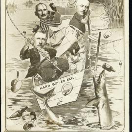 Mayor Island expedition 1915 cartoon