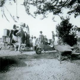 Boat ramp working party 1963