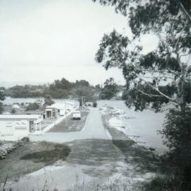 Holmes Holiday Haven road tarsealed 1963-4