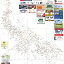 Tauranga District farm location map