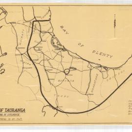Port of Tauranga : sphere of influence