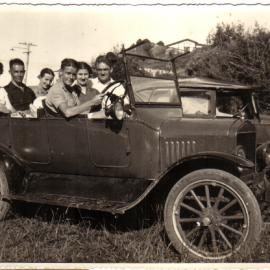 Major Keith Hume pre-war in group