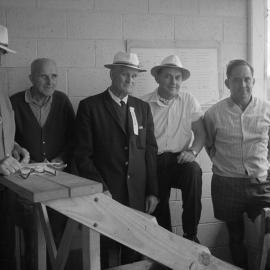 Rowing Regatta: Jack Flynn, Chum Denniston, Charlie Haua, Len Hutchinson, Vic Hadfield & Dave Stotter