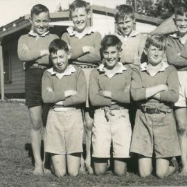 Mount Maunganui Primary School boys' rugby late 1940s