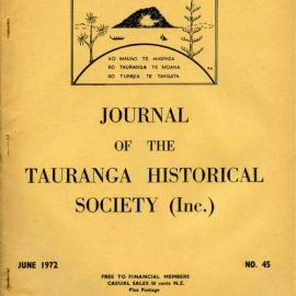 Journal of the Tauranga Historical Society Number 45