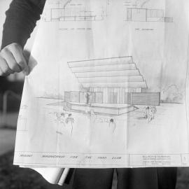 Sketch of Mount Soundshell, 1960