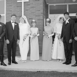 Double wedding for sisters, St Stephen's Methodist Church : Peter