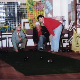 Tauranga Library Bowls demonstration 1993