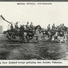 Troops galloping into Jericho