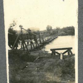 Pontoon Bridge near Jordan