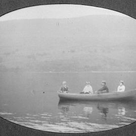 Snap shot of group fishing at Loch Tay A