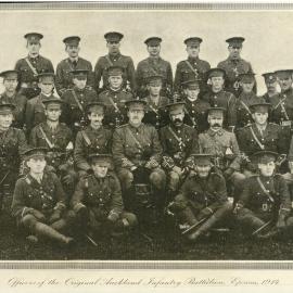 Officers of the Original Auckland Infantry Battalion