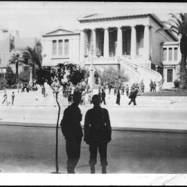 Two German soldiers on leave in Crete