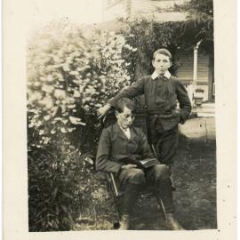 Eric & Leonard Goodacre pre WWI