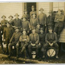 William Gillanders in outdoor group photo